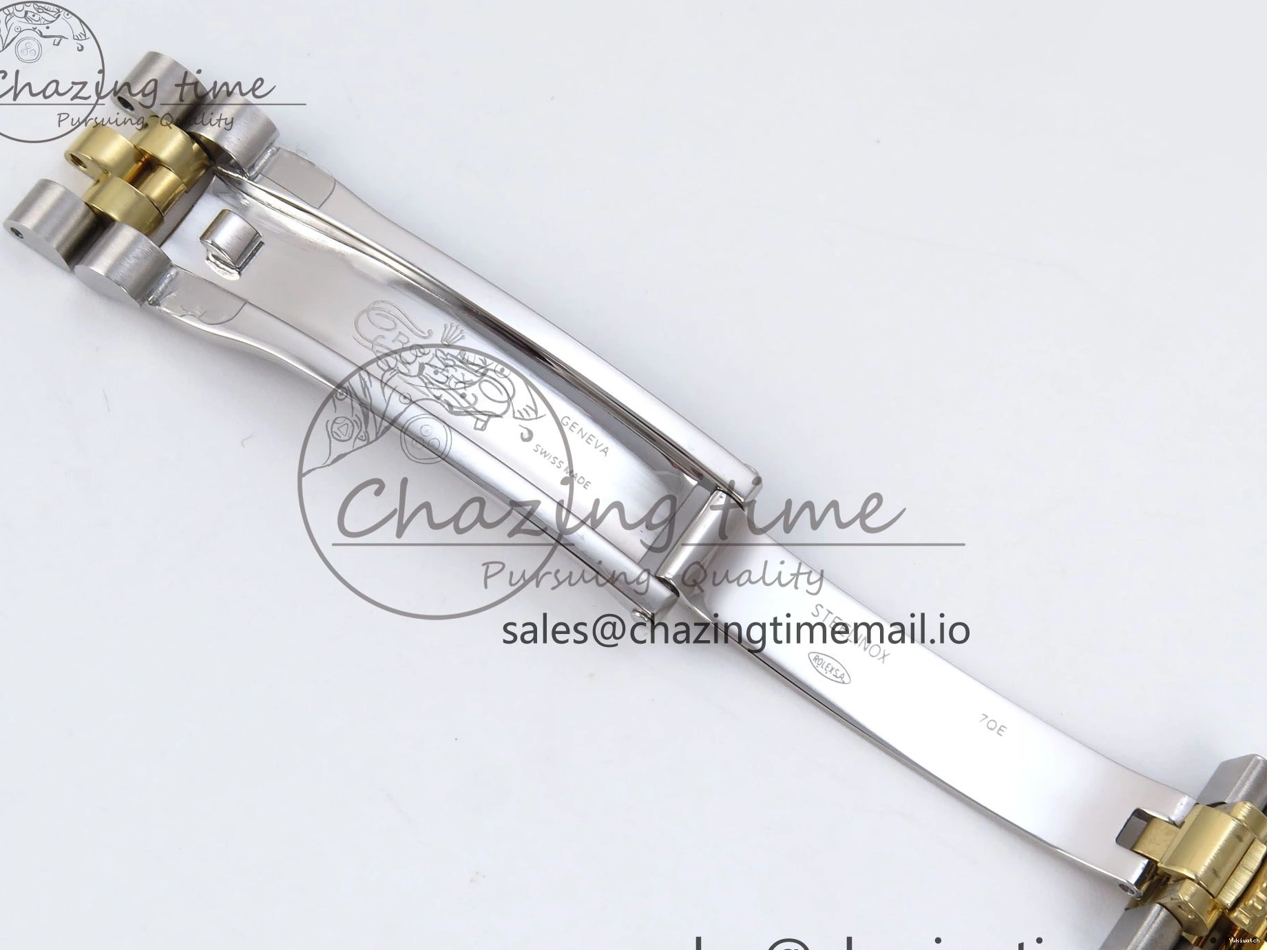 on SS YG DateJust 904L Steel Roman Jubilee Edition Diamonds HZ2236 Bracelet JARF 278383RBR Dial 1:1 Gray Best 31 0404